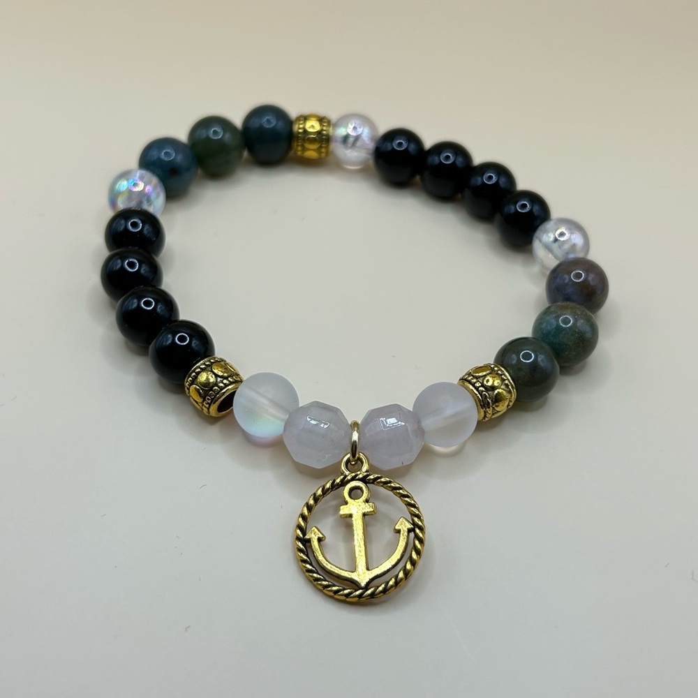 Handmade Ahoy Bracelet (Stretchy)